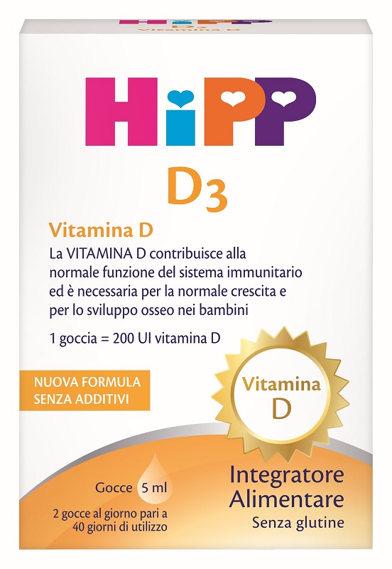 HIPP D3 5 ML NUOVA FORMULA - latuafarmacia.org