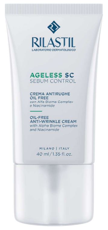 RILASTIL AGELESS SC SEBUM CONTROL CREMA ANTIRUGHE OIL FREE 40 ML - latuafarmacia.org