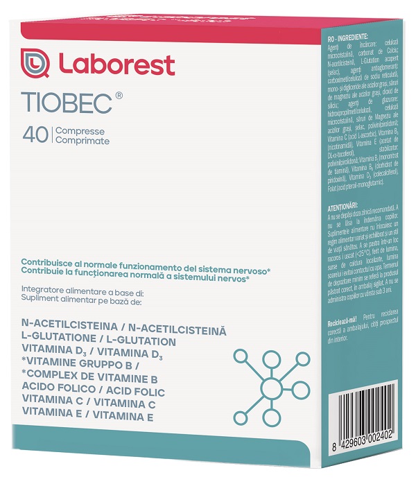 TIOBEC 40 COMPRESSE - latuafarmacia.org