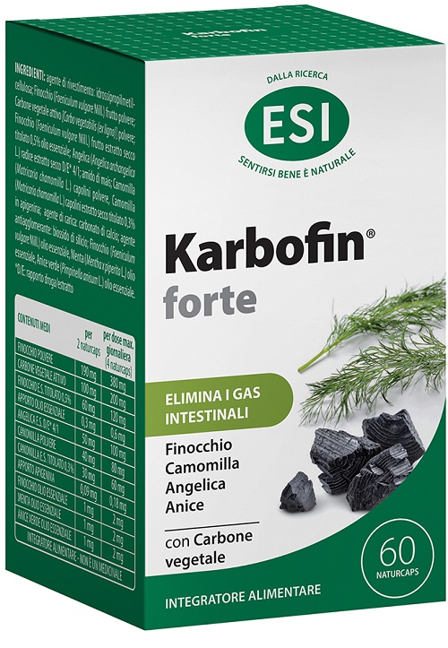 ESI KARBOFIN FORTE 60 NATURCAPS - latuafarmacia.org