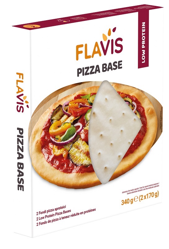 FLAVIS PIZZA BASE 2 FONDI PIZZA APROTEICI DA 170 G - latuafarmacia.org