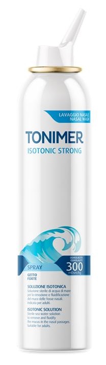 TONIMER ISOTONIC STRONG SPRAY 200 ML OSMOLALITA' 300 MOSM/KG - latuafarmacia.org