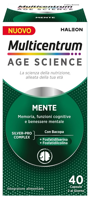 MULTICENTRUM AGE SCIENCE MENTE 40 CAPSULE - latuafarmacia.org