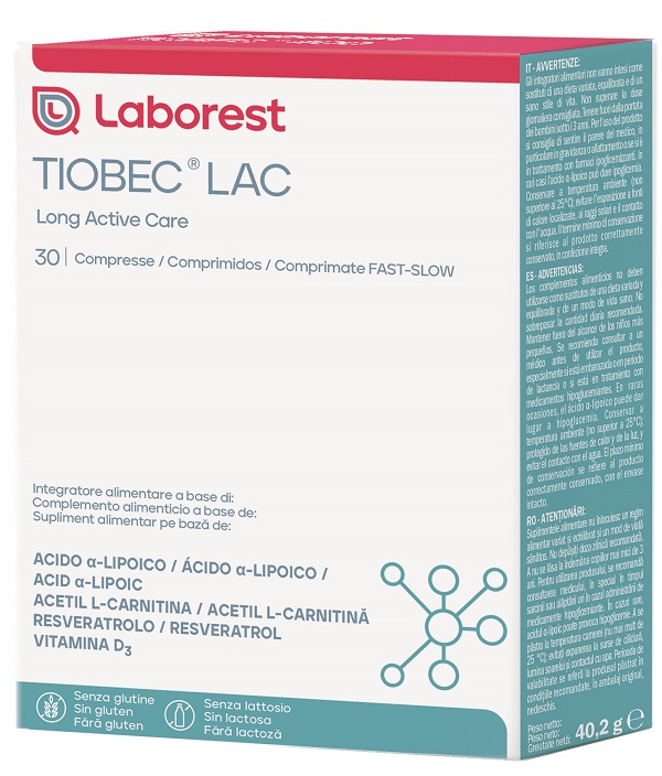 TIOBEC LAC 30 COMPRESSE - latuafarmacia.org
