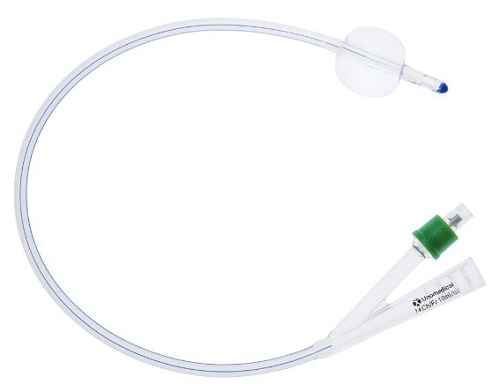 CATETERE FOLEY IN SILICONE 2 VIE DIAMETRO CH 14 PUNTA NELATON CON PALLONCINO 10 ML 1 PEZZO - latuafarmacia.org