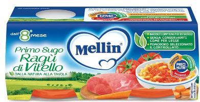 MELLIN PRIMOSUGO RAGU' DI VITELLO 2 VASETTI DA 80 G - latuafarmacia.org