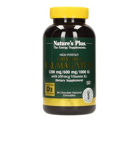 CAL/MAG/D3 CALCIO MAGNESIO VITAMINA D3 MASTICABILE ALLA VANIGLIA 60 TAVOLETTE 337 MG - latuafarmacia.org