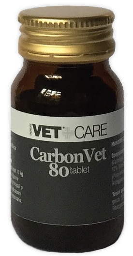 VETCARE CARBONVET 80 COMPRESSE 500 MG - latuafarmacia.org