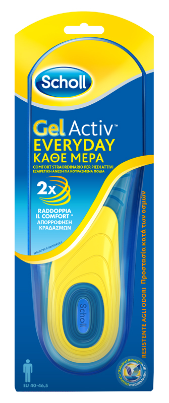 SCHOLL GEL ACTIV EVERYDAY UOMO - latuafarmacia.org
