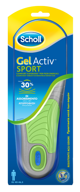 SCHOLL GEL ACTIV SPORT UOMO - latuafarmacia.org