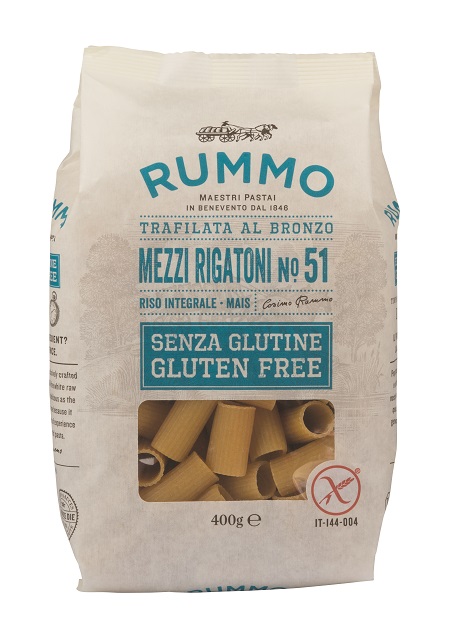 RUMMO MEZZI RIGATONI N51 DI RISO INTEGRALE E MAIS 400 G - latuafarmacia.org