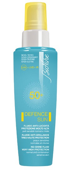 DEFENCE SUN 50+ FLUDIO ANTI LUCIDITA' PROTEZIONE MOLTO ALTA 50 ML - latuafarmacia.org