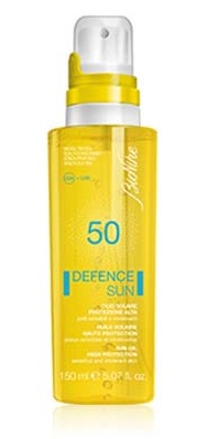 DEFENCE SUN 50 OLIO SOLARE PROTEZIONE ALTA 150 ML - latuafarmacia.org