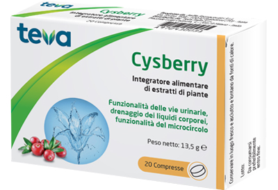 CYSBERRY TEVA 20 COMPRESSE - latuafarmacia.org