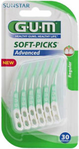 GUM SOFT-PICKS ADVANCED 30 PEZZI - latuafarmacia.org
