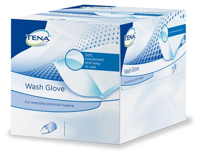GUANTO PER IGIENE TENA WASH 50 PEZZI - latuafarmacia.org