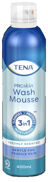 TENA WASH MOUSSE DETERGENTE 400 ML - latuafarmacia.org