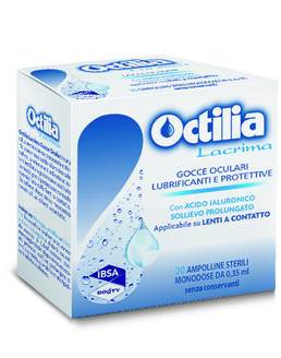 OCTILIA LACRIMA SOLLIEVO PROLUNGATO 20 FLACONCINI MONODOSE 0,35 ML - latuafarmacia.org