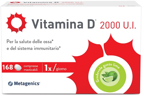 VITAMINA D 2000 UI 168 COMPRESSE MASTICABILI - latuafarmacia.org