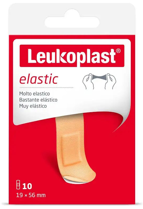 LEUKOPLAST ELASTIC 56X19 10 PEZZI - latuafarmacia.org