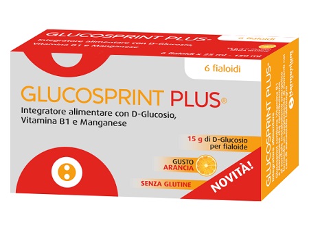 GLUCOSPRINT PLUS ARANCIA 6 FIALOIDI DA 25 ML - latuafarmacia.org
