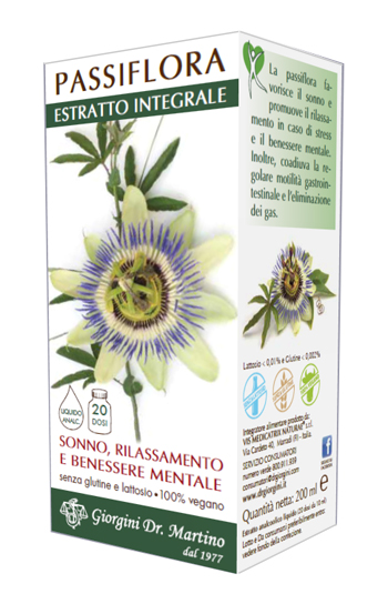 PASSIFLORA ESTRATTO INTEGRALE 200 ML - latuafarmacia.org