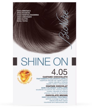 BIONIKE SHINE ON TRATTAMENTO COLORANTE CAPELLI CASTANO CIOCCOLATO 4.05 - latuafarmacia.org