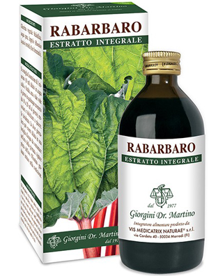 RABARBARO ESTRATTO INTEGRALE 200 ML - latuafarmacia.org