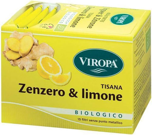 VIROPA ZENZERO&LIMONE BIOLOGICO 15 FILTRI - latuafarmacia.org