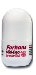 FORHANS COSMETIC ROLL-ON SENSITIVE VIT E 50 ML - latuafarmacia.org
