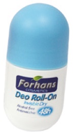 FORHANS COSMETIC ROLL-ON INVISIBLE DRY 50 ML - latuafarmacia.org