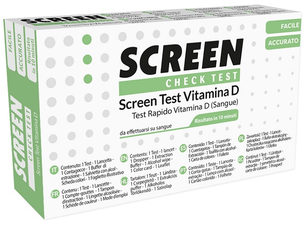 SCREEN TEST RAPIDO 25-IDROSSIVITAMINA D PUNGIDITO 1 PEZZO - latuafarmacia.org