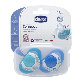 CHICCO SUCCHIETTO COMPACT BOY S 16-36 MESI 2 PEZZI - latuafarmacia.org