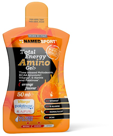 TOTAL ENERGY AMINO GEL ORANGE FLAVOUR 50 ML - latuafarmacia.org