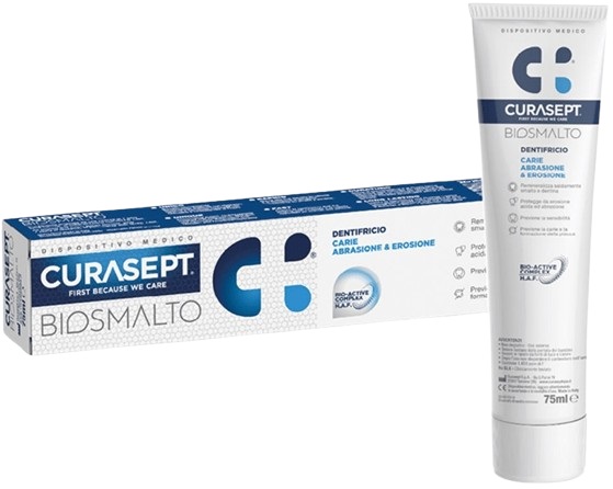 CURASEPT BIOSMALTO CARIE DENTIFRICIO 75 ML - latuafarmacia.org