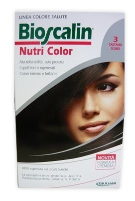 BIOSCALIN NUTRI COLOR 3 CASTANO SCURO SINCROB 124 ML - latuafarmacia.org