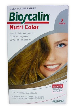 BIOSCALIN NUTRI COLOR 7 BIONDO SINCROB 124 ML - latuafarmacia.org
