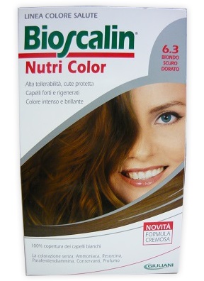 BIOSCALIN NUTRI COLOR 6,3 BIONDO SCURO DORATO SINCROB 124 ML - latuafarmacia.org