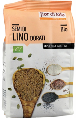 SEMI LINO DORATI SENZA GLUTINE BIO 400 G - latuafarmacia.org