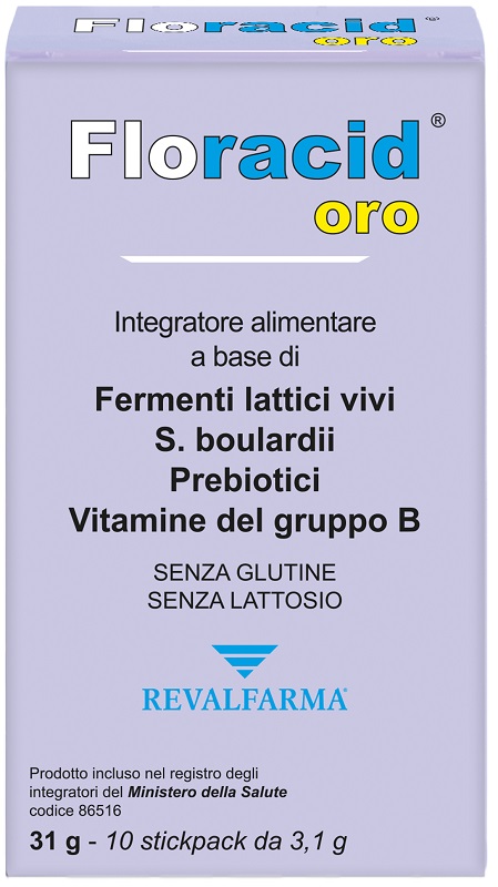 FLORACID OROSOLUBILE 10 STICKPACK - latuafarmacia.org