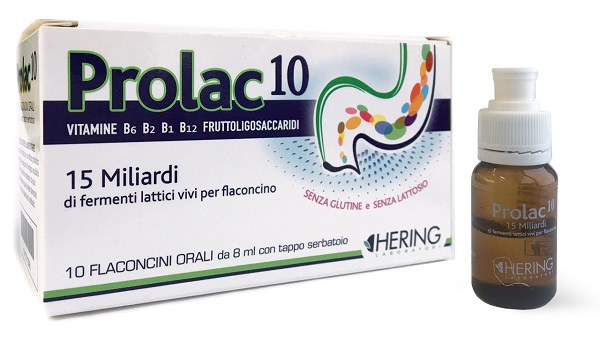 PROLAC10 FERMENTI LATTICI 15 MILIARDI 10 FLACONCINI 8 ML - latuafarmacia.org