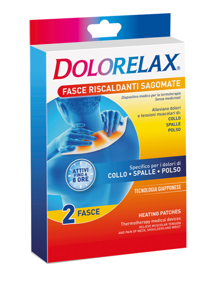 DOLORELAX FASCIA RISCALDANTE SAGOMATA 2 PEZZI - latuafarmacia.org