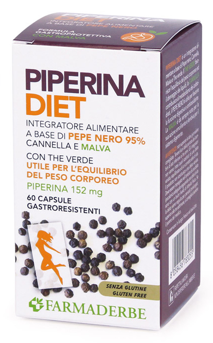 PIPERINA DIET 60 CAPSULE - latuafarmacia.org