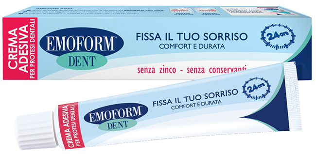 EMOFORM DENT CREMA ADESIVA PER PROTESI DENTALI 45 G PROMOZIONE - latuafarmacia.org