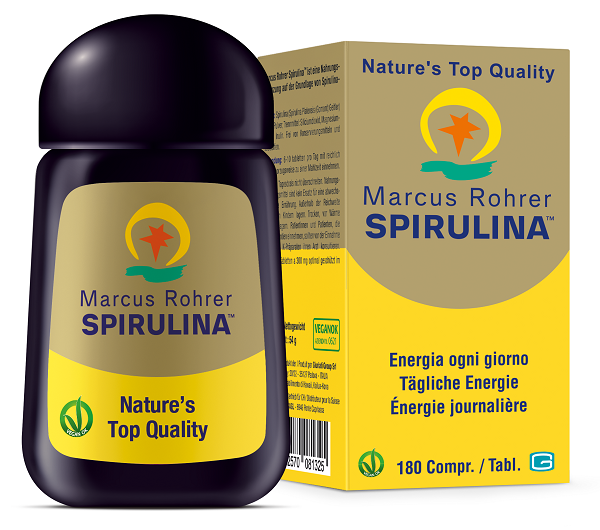 SPIRULINA MARCUS ROHRER 180 COMPRESSE - latuafarmacia.org