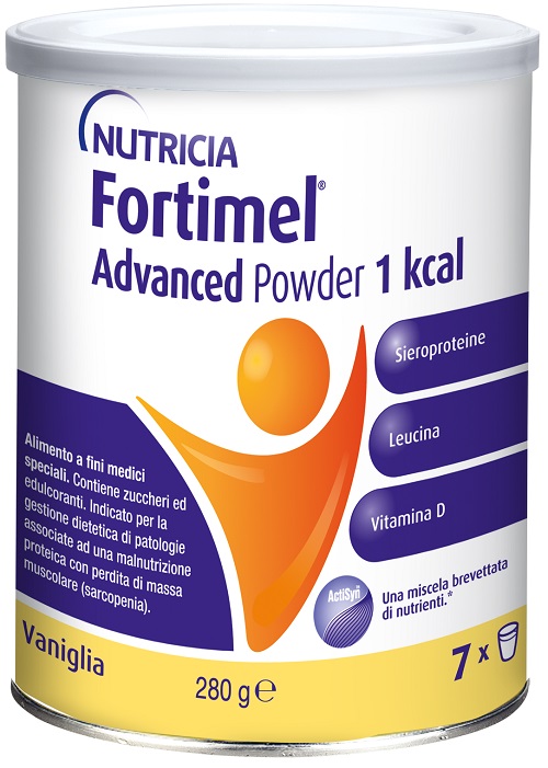 NUTRICIA FORTIMEL ADVANCED POWDER 1 KCAL VANIGLIA 280 G - latuafarmacia.org