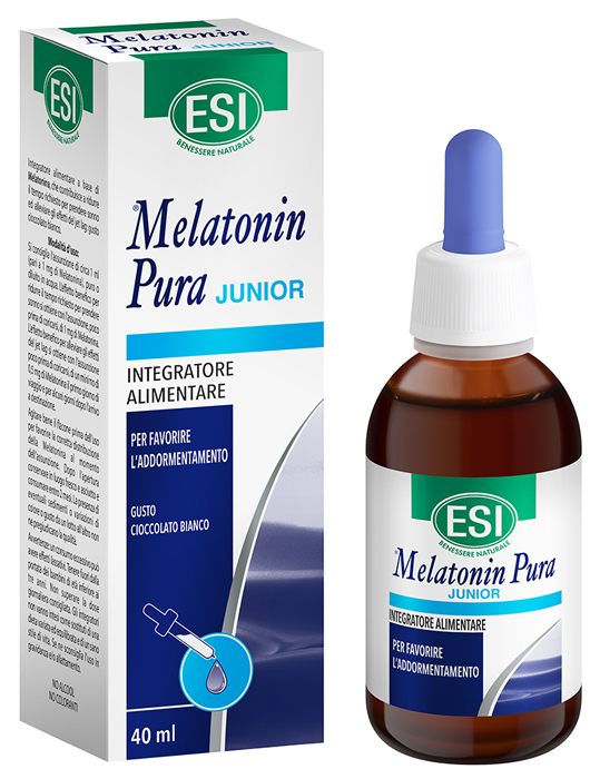 ESI MELATONIN PURA JUNIOR GOCCE 40 ML - latuafarmacia.org