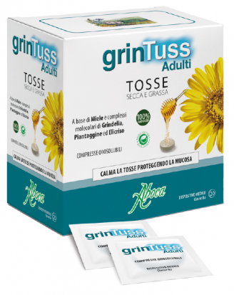 GRINTUSS ADULTI 20 COMPRESSE CON POLIRESIN 1,5 G - latuafarmacia.org