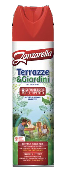 ZANZARELLA AMBIENTE SPRAY TERRAZZE&GIARDINI 400 ML - latuafarmacia.org