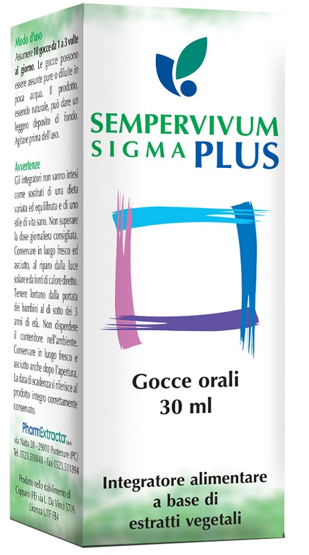 SEMPERVIVUM SIGMA PLUS 30 ML - latuafarmacia.org